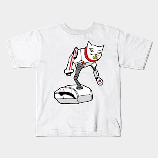 Cat Bot 001 Kids T-Shirt